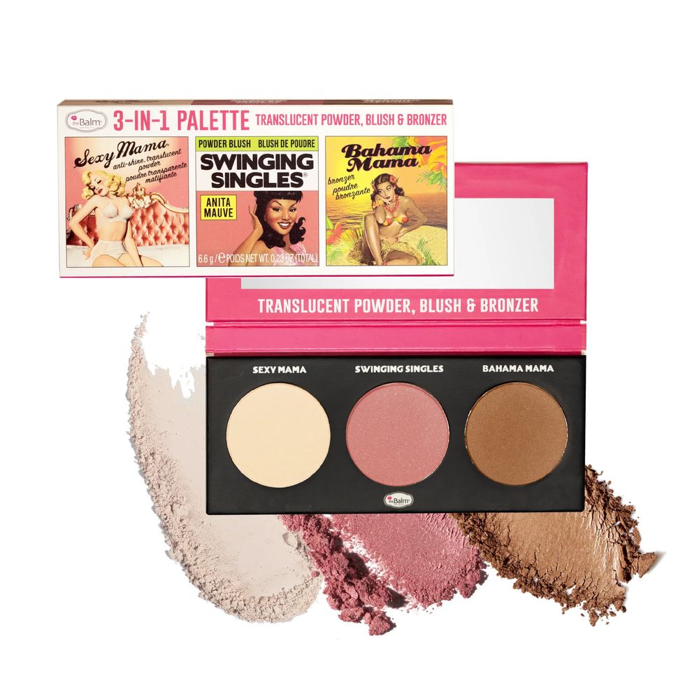 The Balm 3-In-1 Palette – Translucent Powder, Blush & Bronzer_img_0