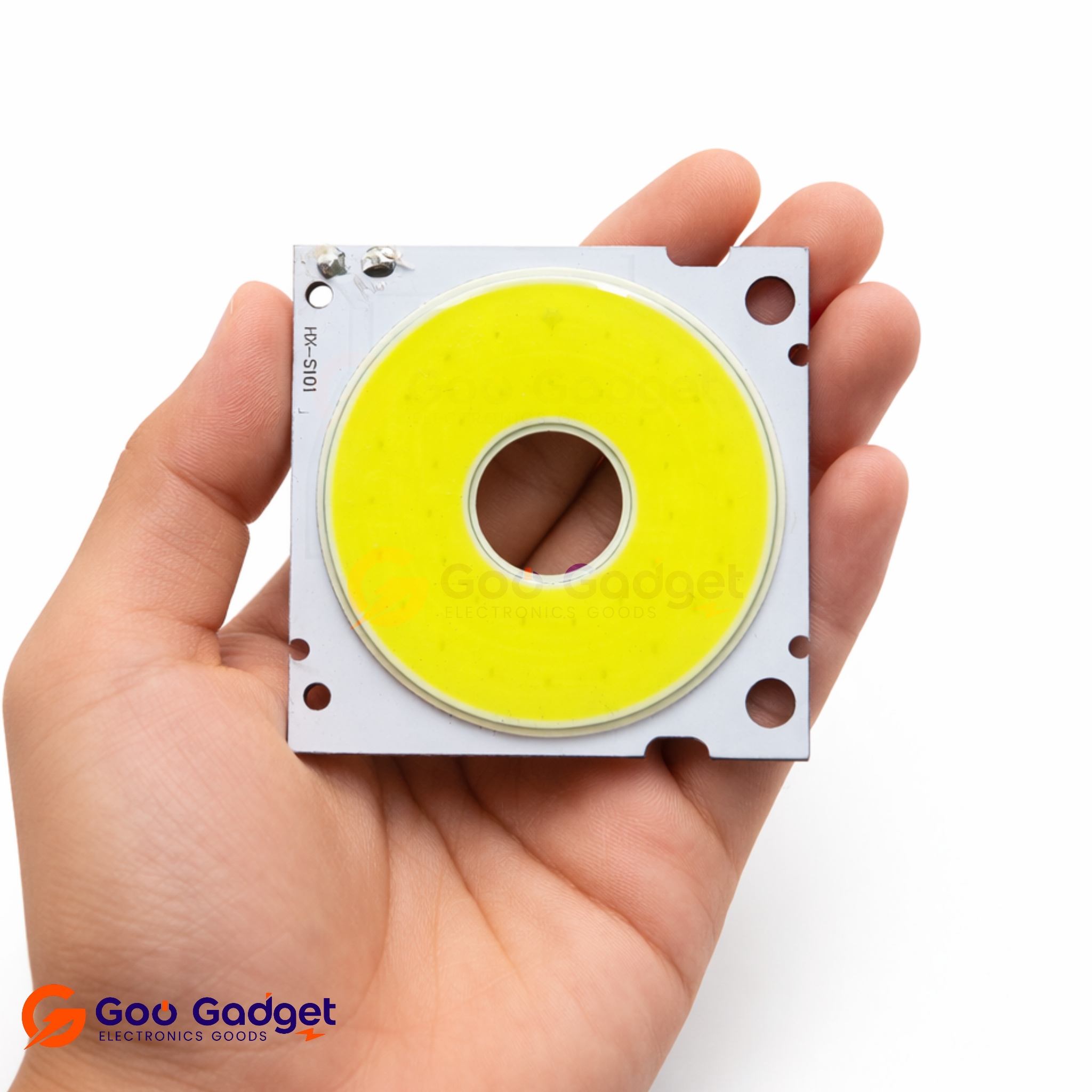 4V 20W Low Voltage COB LED Aluminum Base Light Board (57×57mm) – DIY Solar Light Module