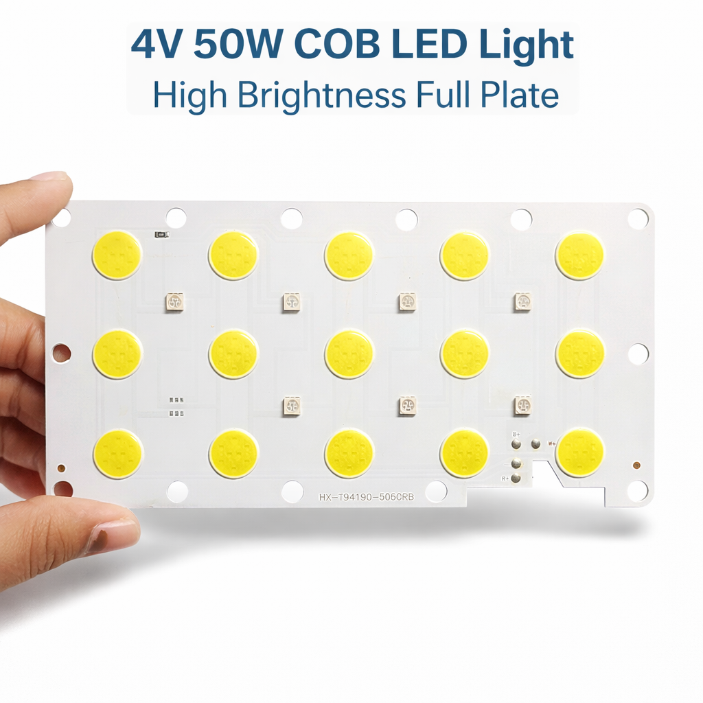 4V 50W COB LED Light – High Brightness Full Plate Module