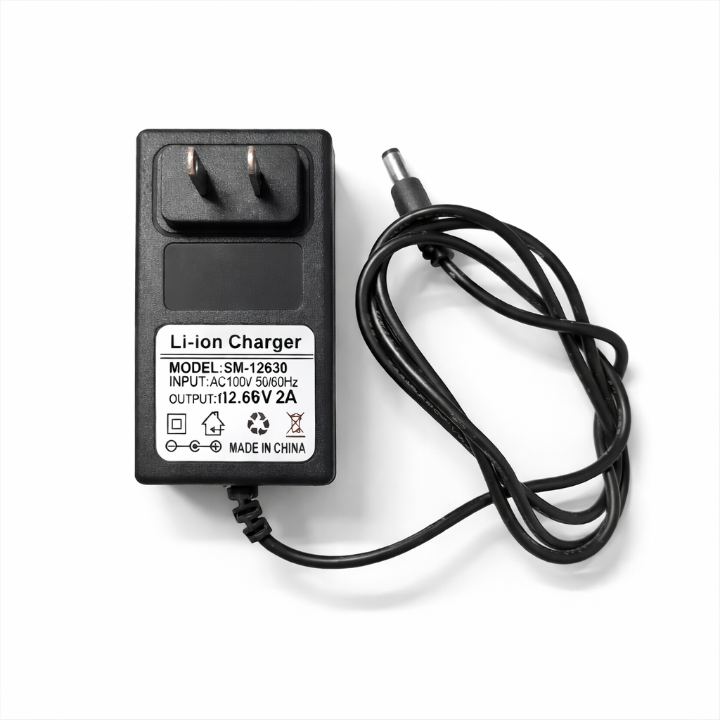 12.6V 2A Auto Cut Li-ion Battery Charger