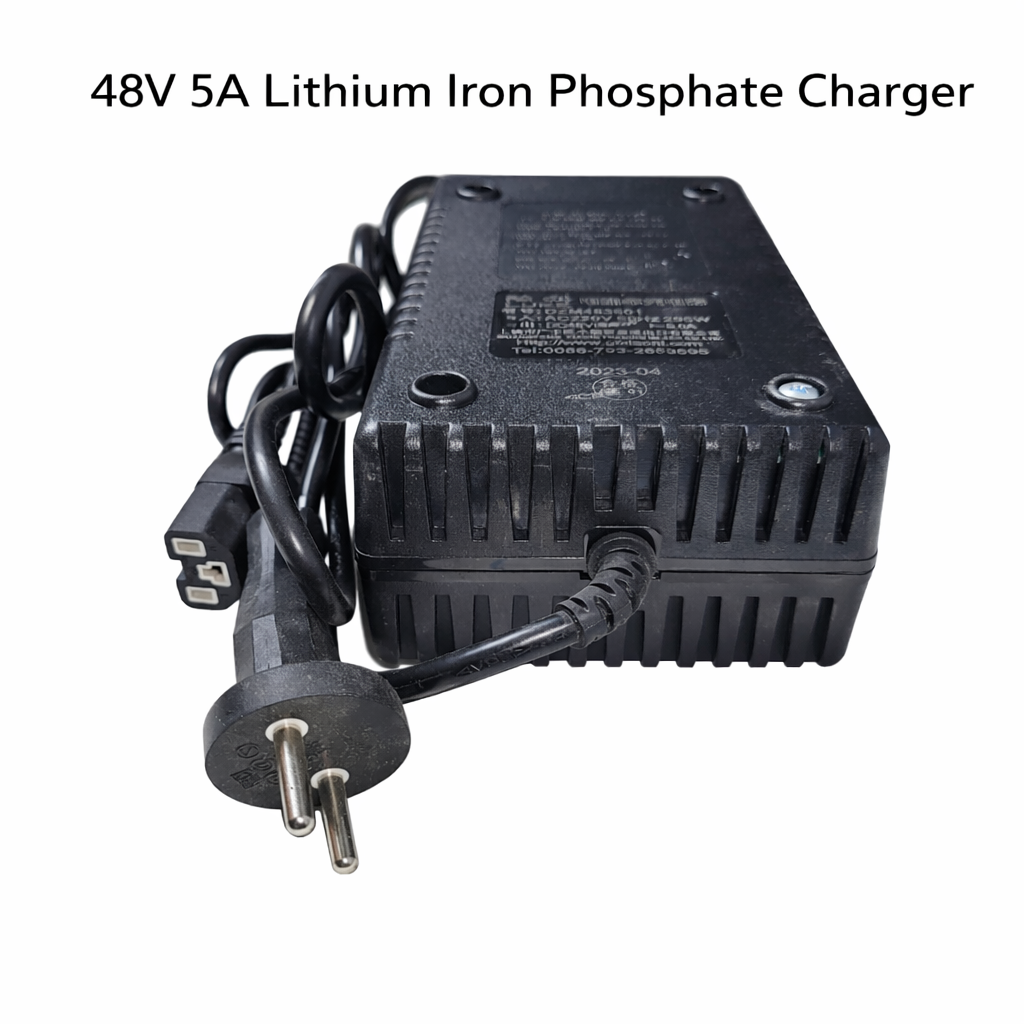 48V 5A LiFePO4 Battery Auto Cut Charger – LUKE Electric Bike Charger_img_1