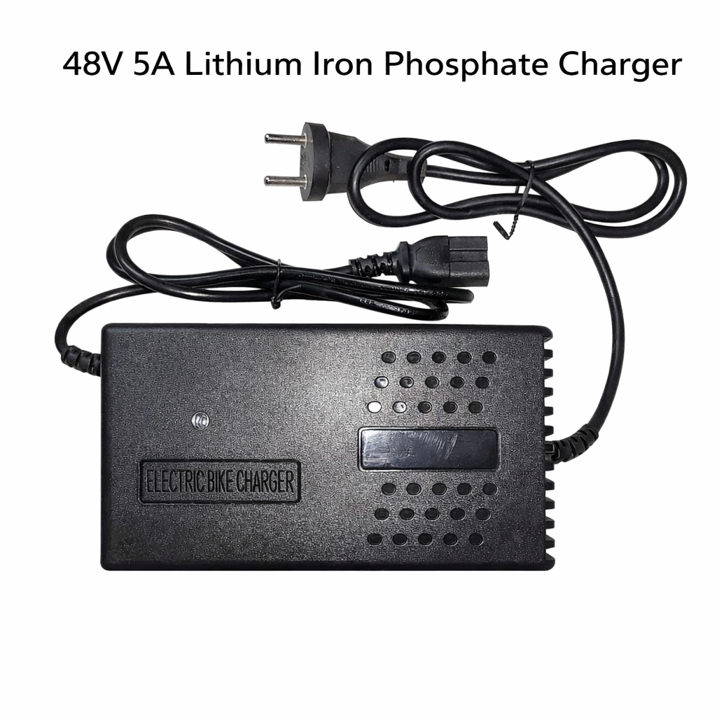 48V 5A LiFePO4 Battery Auto Cut Charger – LUKE Electric Bike Charger_img_2