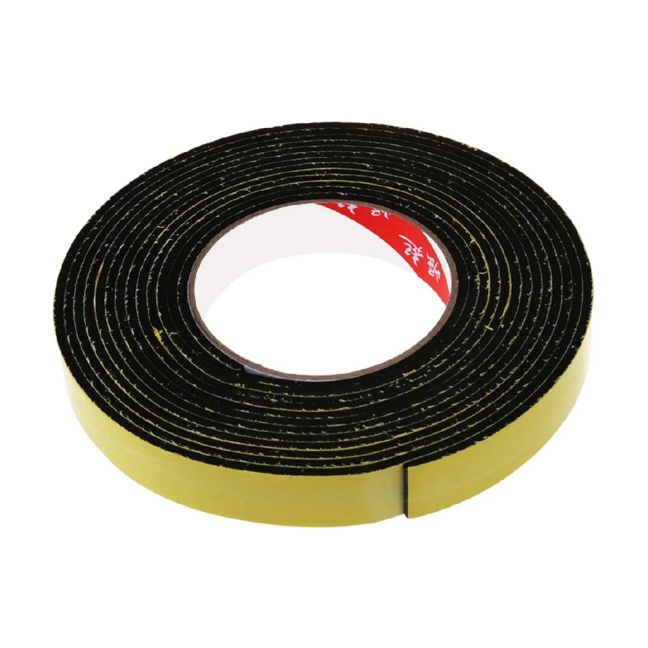 Black Double Sided Self Adhesive Foam Tape 20mm × 3mm