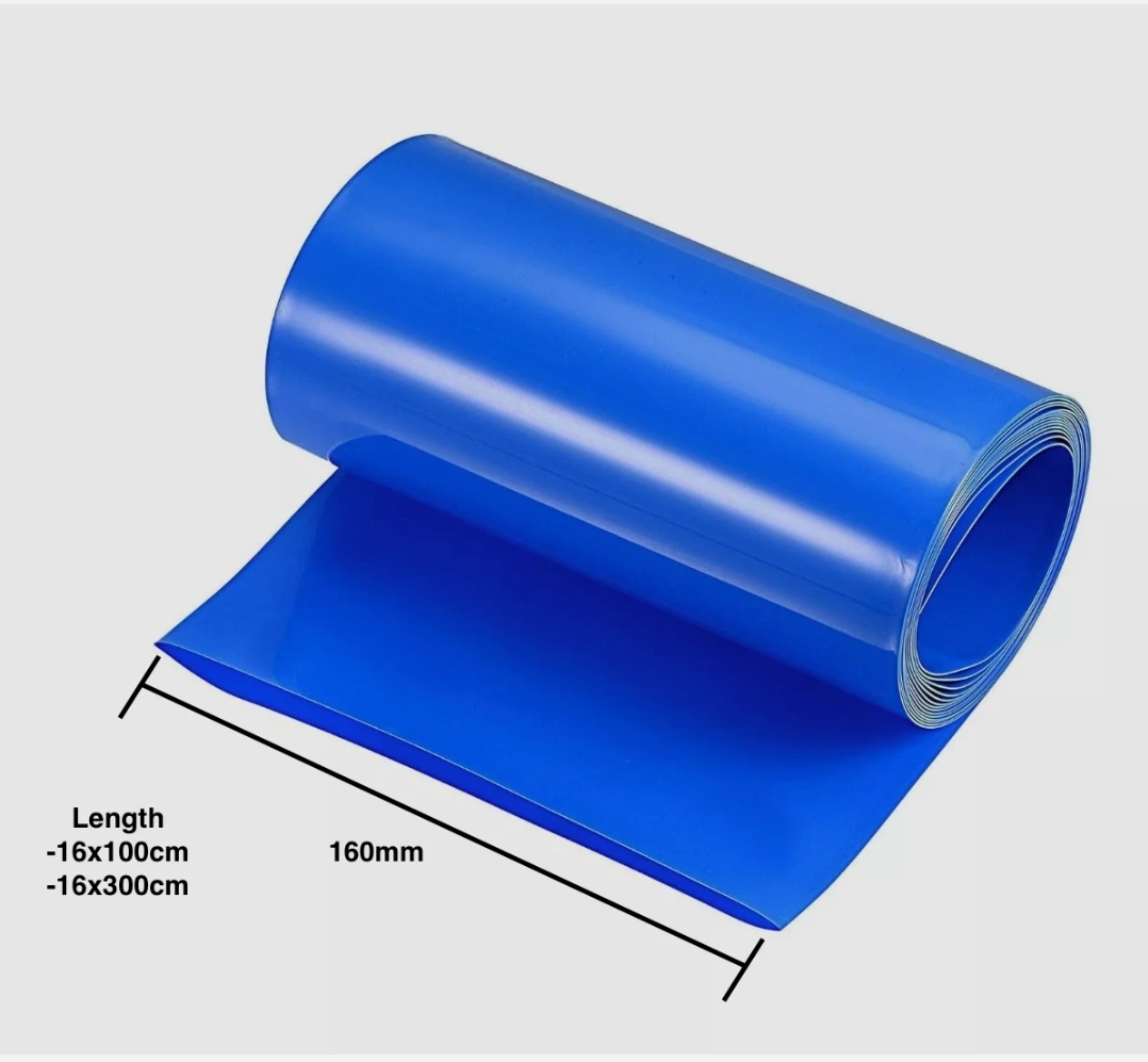 160mm Heat Shrink Tube for Battery Pack 1ft