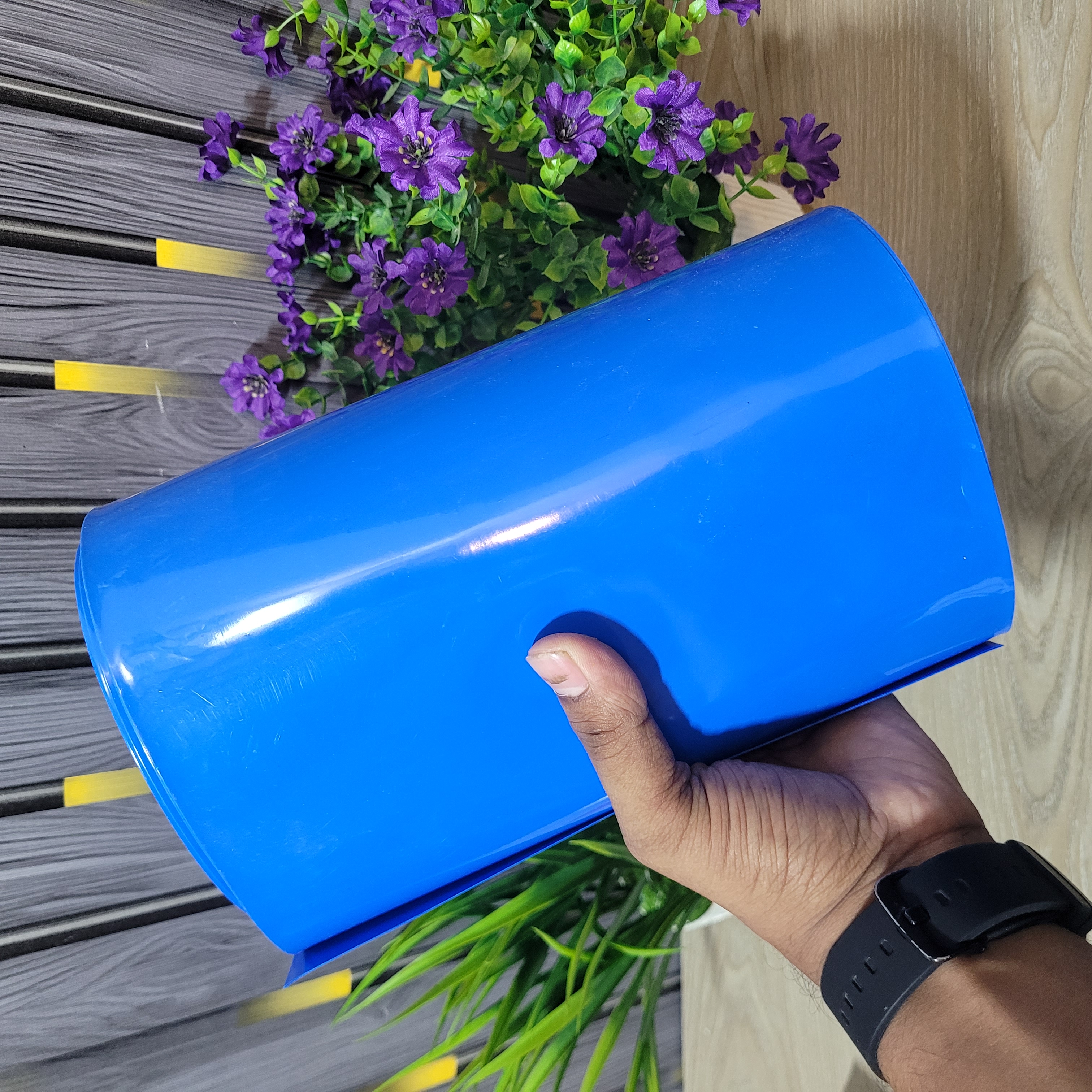 1ft 230mm Heat Shrink Tube Battery Pack Wrapping PVC Sleeve Blue
