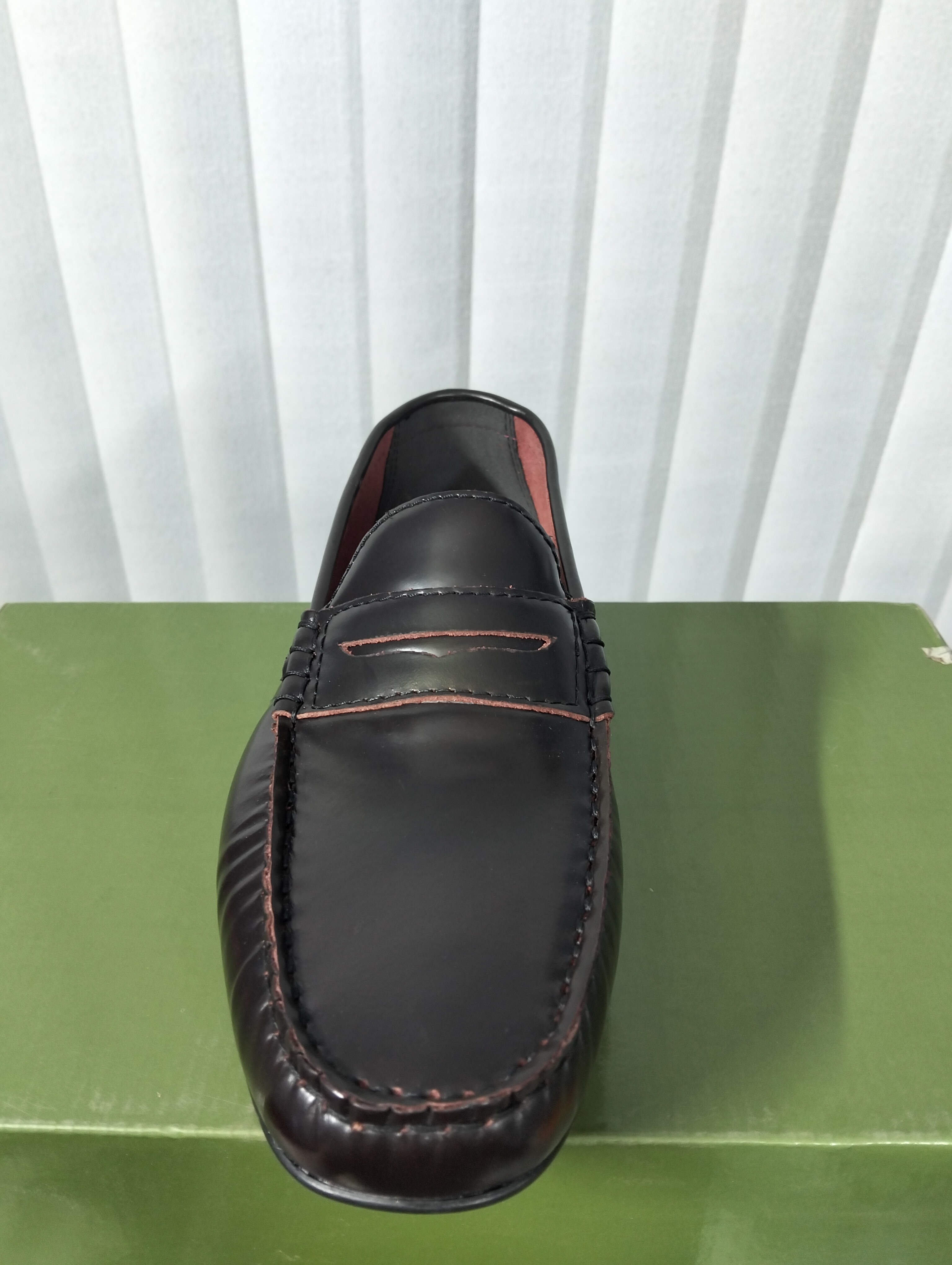 Genuine Leather Loafer Coffee Black_img_1