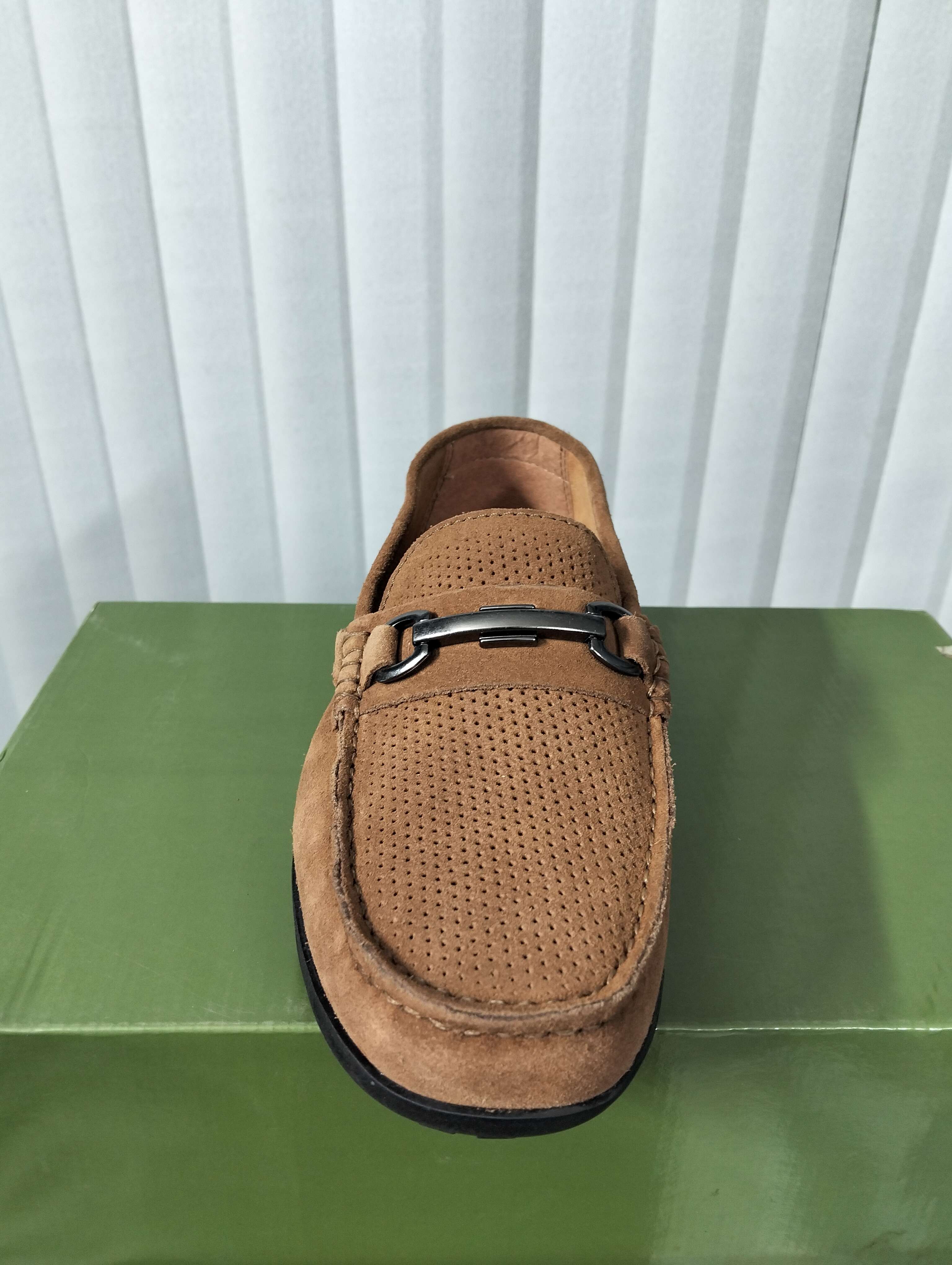 Genuine Leather Loafer Brown_img_1