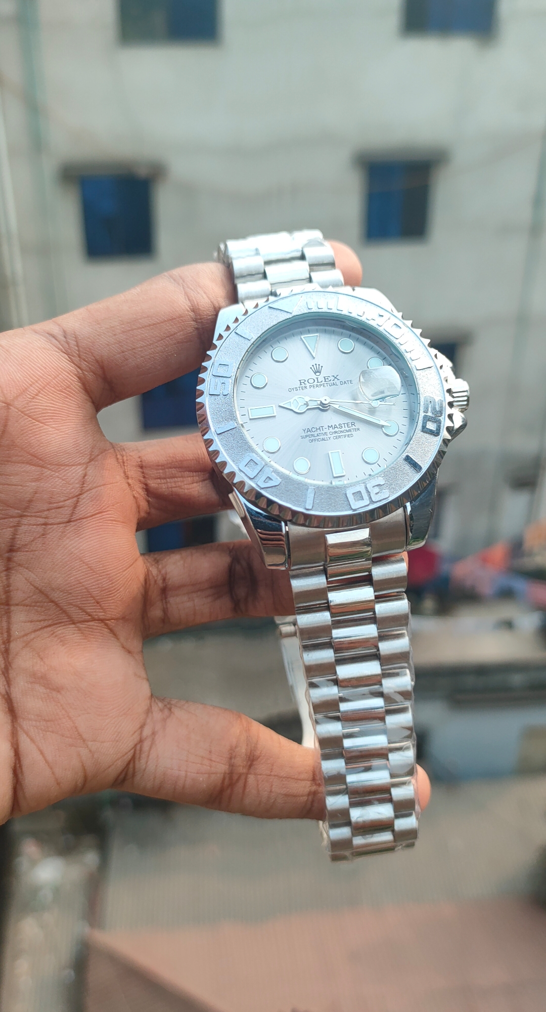 Rolex Yact Master Sweep || Silver_img_3