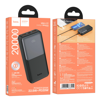 Hoco MMJ22 Sirui 22.5W+PD 20W Fast Charging Power Bank (20000mAh)_img_2