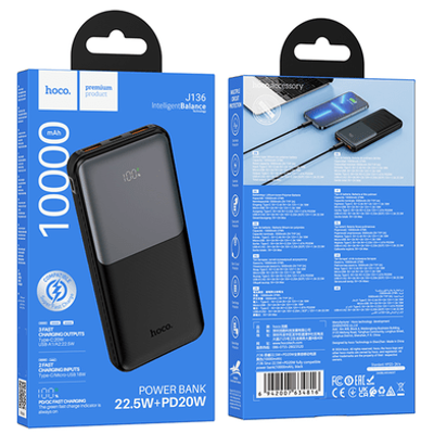 HOCO J136 22.5W 10000mAh Fast Charge Power Bank_img_2