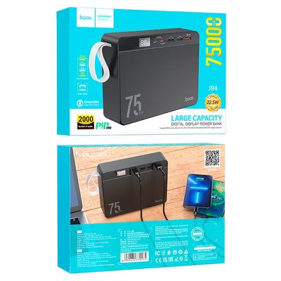 Hoco J94 Power Bank 75000mAh with LED Digital Display_img_2