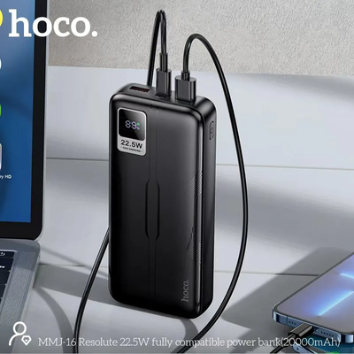 Hoco MMJ 16 Resolute Power Bank 20000mAh 22.5W Fast Charge Digital Display_img_2