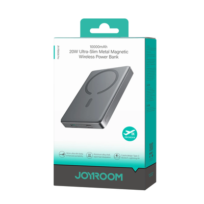 Joyroom JR-PBM08 Pro 20W Metal Magnetic Wireless Power Bank 10000mAh_img_2
