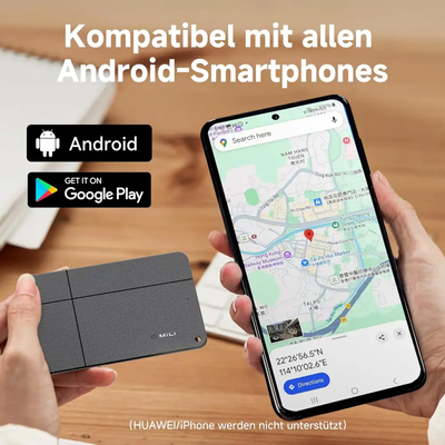 MiLi MiCard Duo Smart Wireless Rechargeable Card Bluetooth Item Finder (iOS or Android Compatible)_img_2