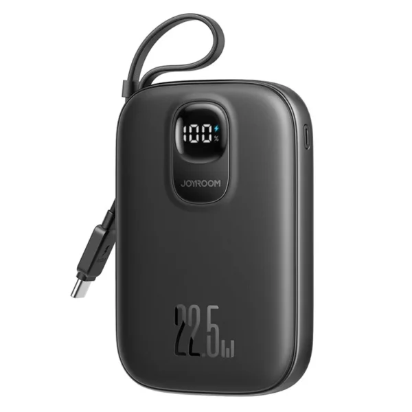 Joyroom JR-PBF17 22.5W Power Bank 10000mAh with Built in Type C Cable