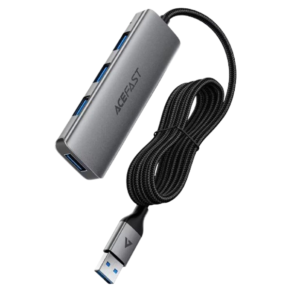 ACEFAST J17 USB-A Hub 4-in-1  - Black