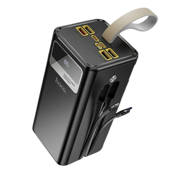 Hoco MMJ12 Plentiful 22.5W 50000mAh Power Bank with LED Lighting - Black