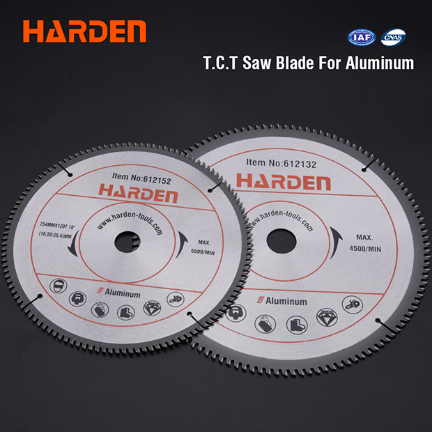 HARDEN Circular Saw Blades for Aluminium | Multi-Size Options | High-Tooth Count for Clean Cuts; Models: 612152 | 612132_img_1