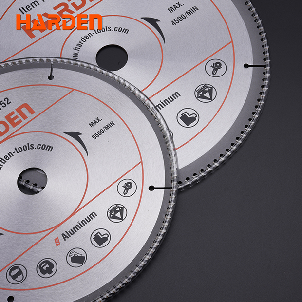 HARDEN Circular Saw Blades for Aluminium | Multi-Size Options | High-Tooth Count for Clean Cuts; Models: 612152 | 612132_img_2