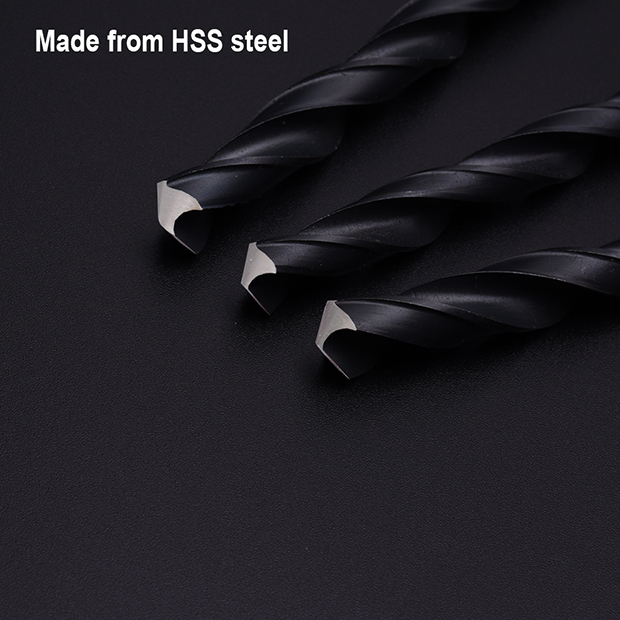 HARDEN 25 Pcs Twist Drill Bit Set | HSS Steel | Complete Metric Sizes (1–13mm) | Model: 610293_img_1