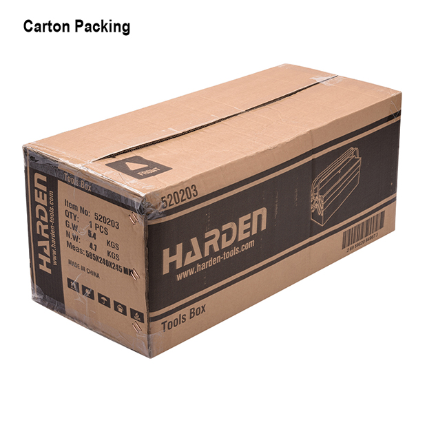 HARDEN 21.5" Metal Tools Box, 5 Draw (530x200x200mm) steel tools box; 520203_img_6