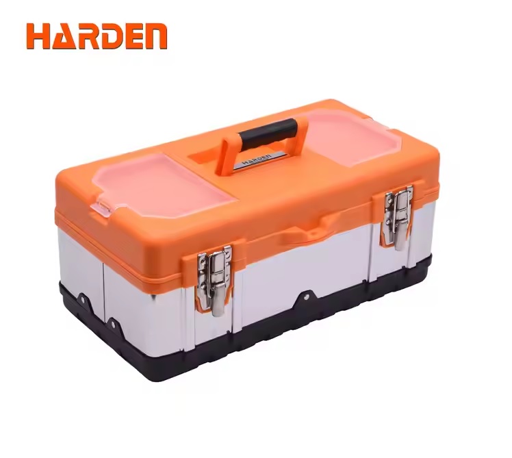 HARDEN Steel & ABS Hybrid Tool Box , 15" | 17" | 18" Sizes, Durable & Lightweight; Models: 520224 | 520226 | 520228_img_0
