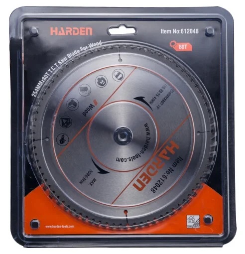 HARDEN Circular Saw Blades for Wood | Multi-Size Options | High-Tooth Count for Clean Cuts; Models: 612004 | 612016 | 612036 | 612048_img_5