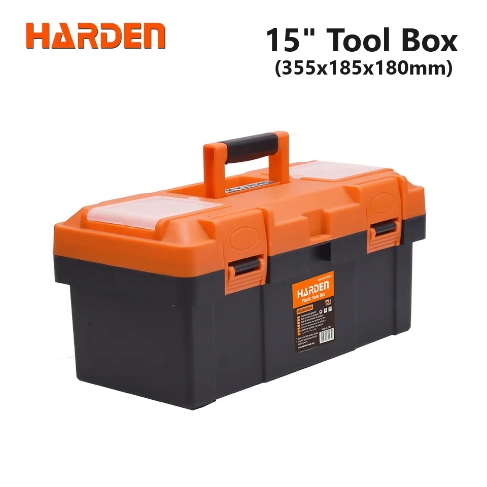 HARDEN Plastic Tools Box ( 15" | 17" | 18" ), Durable & Lightweight; Models: 520301 | 520301 | 520228