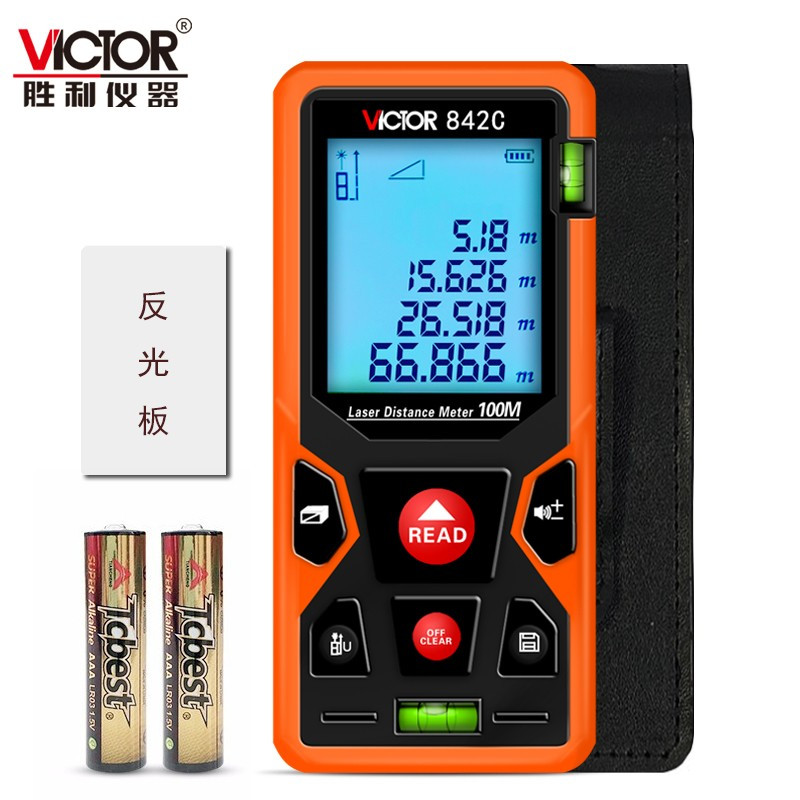 VICTOR 842 Series Laser Distance Meter | 50m–120m Range | 1.5mm Accuracy | Digital Laser Rangefinder | Models: 842A | 842B | 842C | 842D_img_4