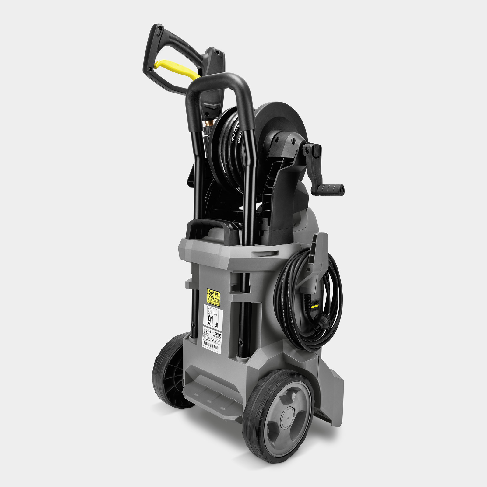 KARCHER HD 4/10x Classic High Pressure Washer | 1800W Power | 145 Bar | Integrated Hose Reel | Dirt Blaster | Car Washer | Stock: 15209760_img_1