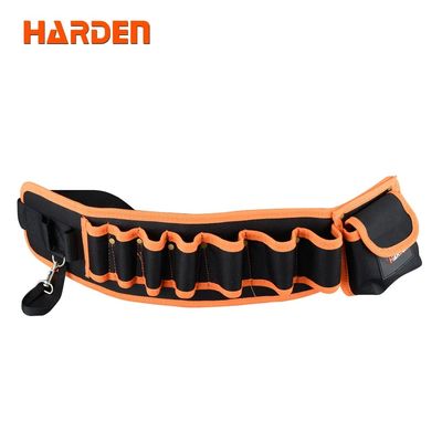 HARDEN Waist Tool Bag; Belt Type : 1200 x 125mm; Waterproof Wear-Resistant Networking Electrician Waist Hand Tool Bag for Plumbers 520511_img_0