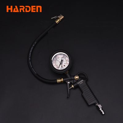 HARDEN Car Tire Inflator with Oil-Filled Pressure Gauge, Tire Pressure Gauge Model: 670506_img_6