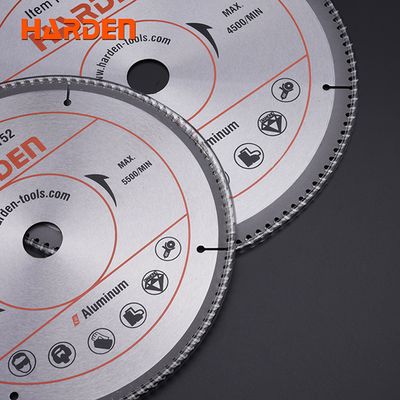 HARDEN Circular Saw Blades for Aluminium | Multi-Size Options | High-Tooth Count for Clean Cuts; Models: 612152 | 612132_img_2
