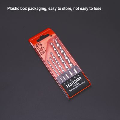 HARDEN 5 Pcs Masonry Drill Bit Set | Carbide Tipped | For Concrete, Brick, Stone | Model: 610285_img_7