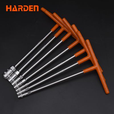 Harden T-Type CRV Wrench, T Wrench, T-Socket Wrench, ( 8mm | 10mm | 12mm | 13mm | 14mm | 17mm | 19mm ) Model: 670203 - 670211_img_2