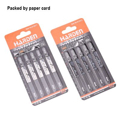 HARDEN 613311 5pcs Jig Saw Blade set for Wood ( T101B | T111C | T144D | T244D ); Ideal for Wood Use; Model: 613311 | 613313 | 613315 | 613318_img_2