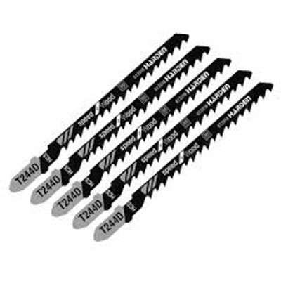 HARDEN 613311 5pcs Jig Saw Blade set for Wood ( T101B | T111C | T144D | T244D ); Ideal for Wood Use; Model: 613311 | 613313 | 613315 | 613318_img_6