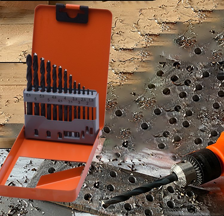 HARDEN 13 Pcs Twist Drill Bit Set | HSS Material | Metric Sizes (1.5–6.5mm) | Model: 610291_img_2