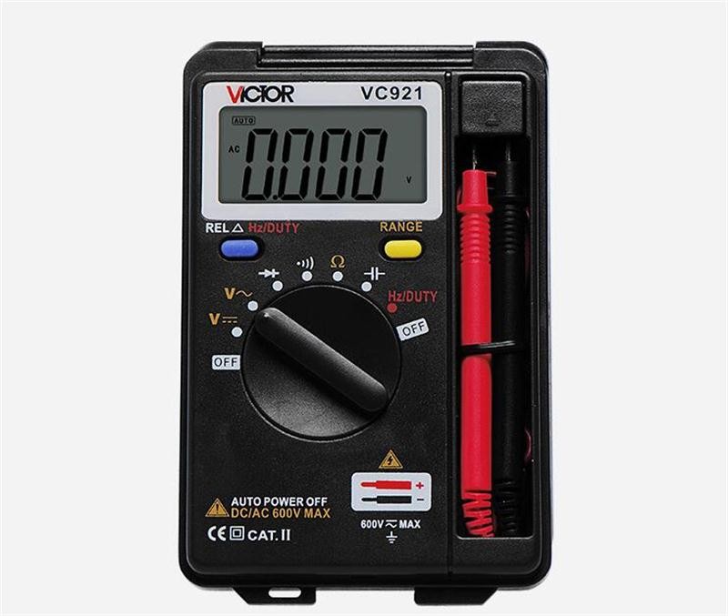 VICTOR VC921 Foldable Mini Palm Digital Multimeter | 4000 Counts | Auto Range | True RMS | Model: VC921_img_4