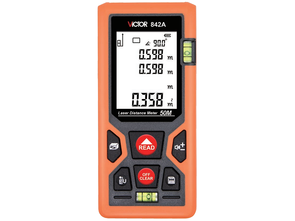 VICTOR 842 Series Laser Distance Meter | 50m–120m Range | 1.5mm Accuracy | Digital Laser Rangefinder | Models: 842A | 842B | 842C | 842D