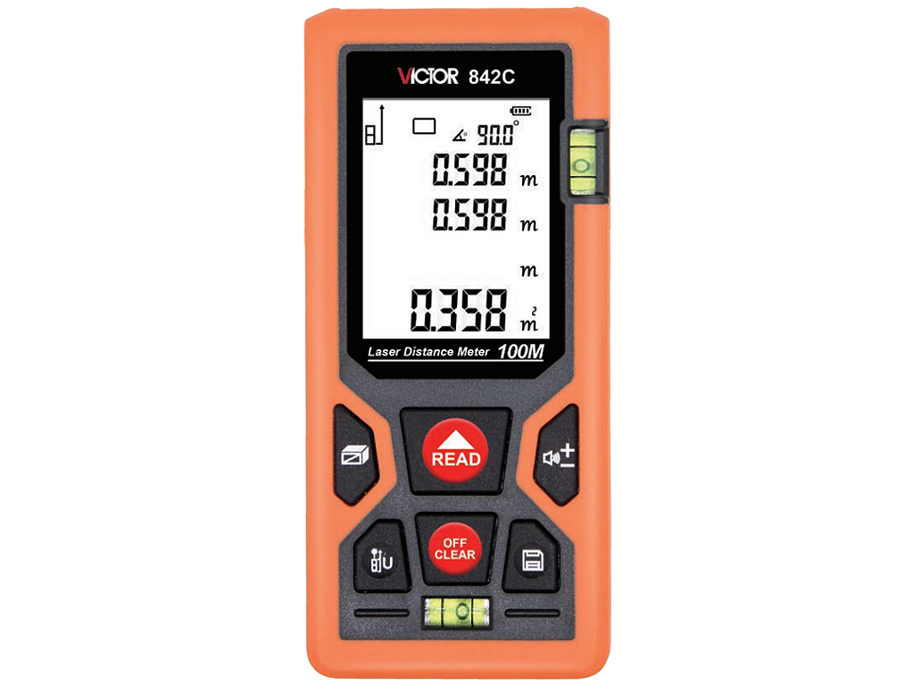 VICTOR 842 Series Laser Distance Meter | 50m–120m Range | 1.5mm Accuracy | Digital Laser Rangefinder | Models: 842A | 842B | 842C | 842D_img_9