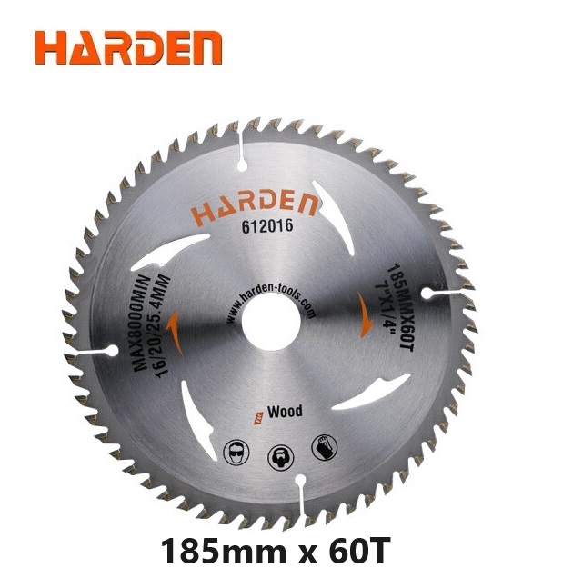 HARDEN Circular Saw Blades for Wood | Multi-Size Options | High-Tooth Count for Clean Cuts; Models: 612004 | 612016 | 612036 | 612048_img_3