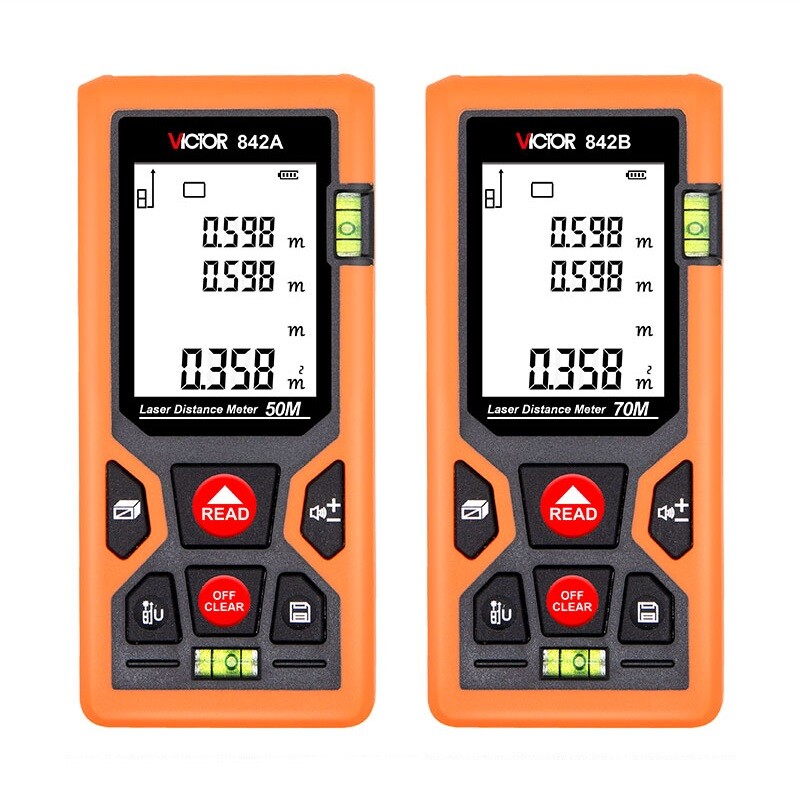 VICTOR 842 Series Laser Distance Meter | 50m–120m Range | 1.5mm Accuracy | Digital Laser Rangefinder | Models: 842A | 842B | 842C | 842D_img_6