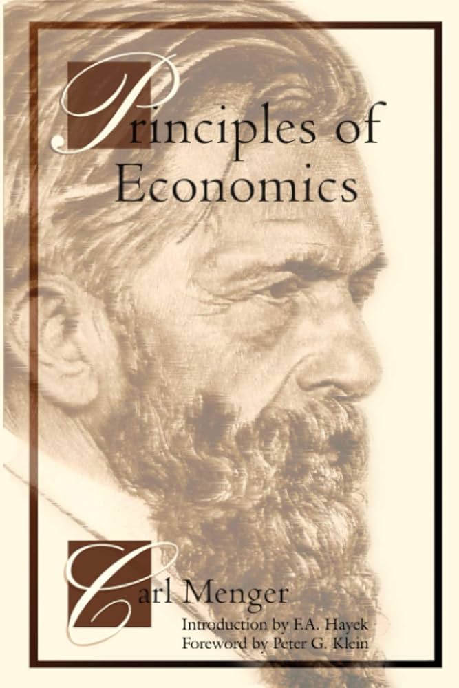 Principles of Economics Book by Carl Menger_img_0