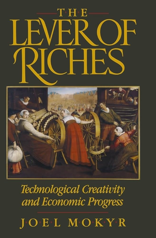 The lever of riches Book by Joel Mokyr_img_0