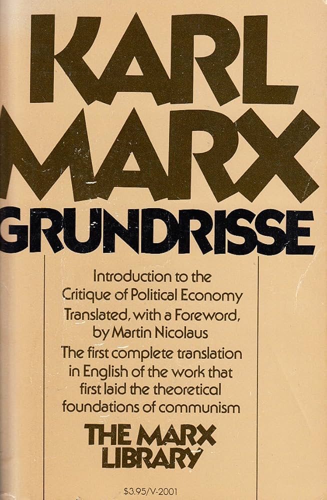Grundrisse Book by Karl Marx_img_0