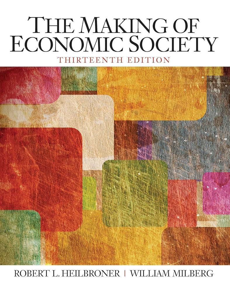 The making of economic society Book by Robert Heilbroner_img_0