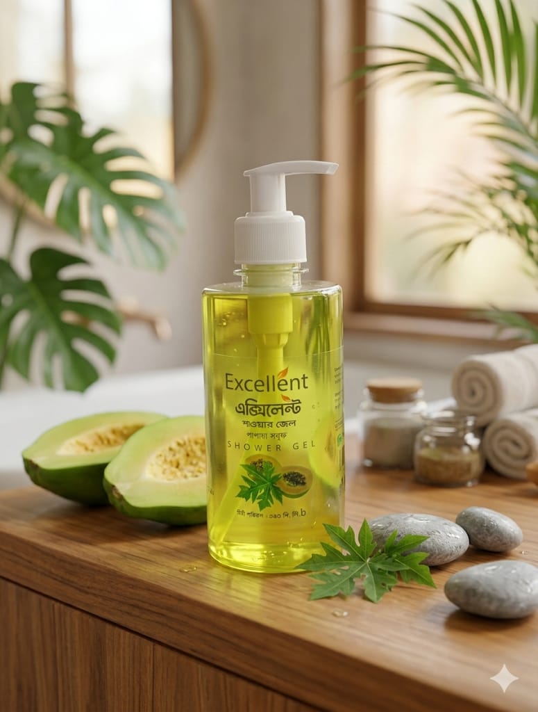 শাওয়ার জেল পাপায়া সমৃদ্ধ (Shower Gel)-350ml
