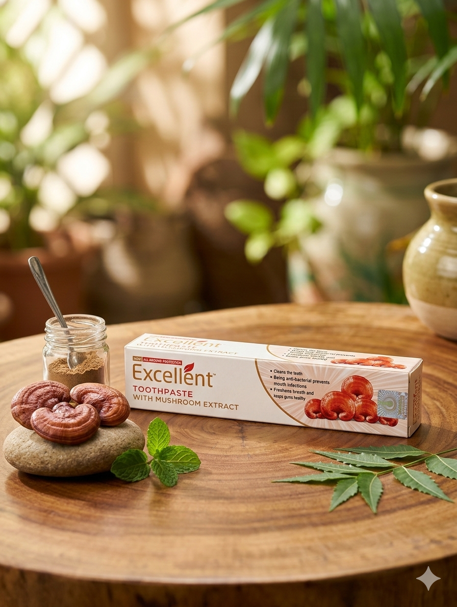 টুথপেস্ট মাশরুম (Mushroom Toothpaste) - 50gm