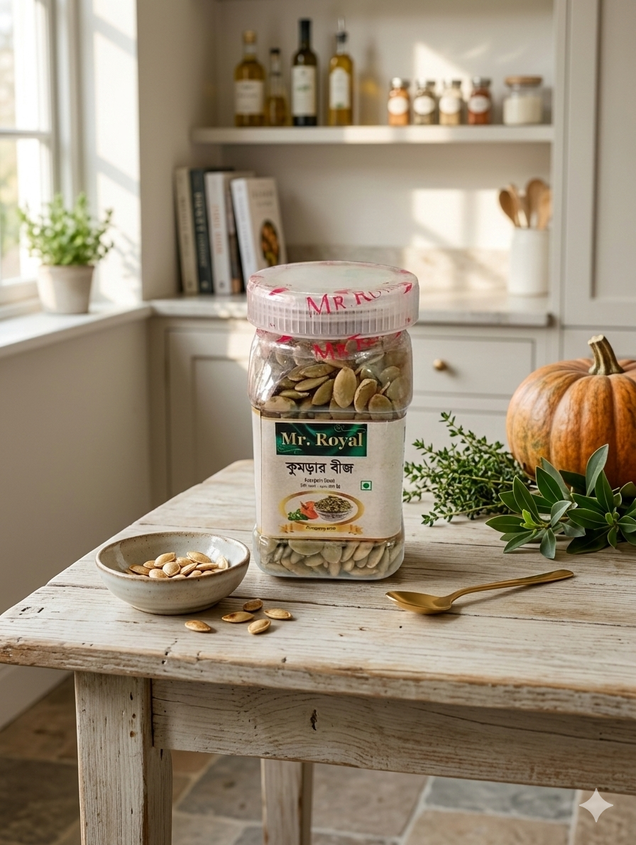 কুমড়ার বীজ (pumpkin Seed)-100gm